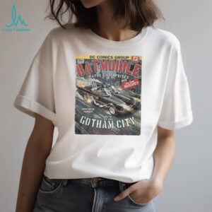 Vintage DC Comics Batmobile Gotham City Garage Retro T Shirt
