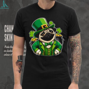 Lucky Leprechaun Pug St. Patrick's Day T Shirt