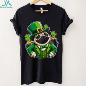 Lucky Leprechaun Pug St. Patrick's Day T Shirt