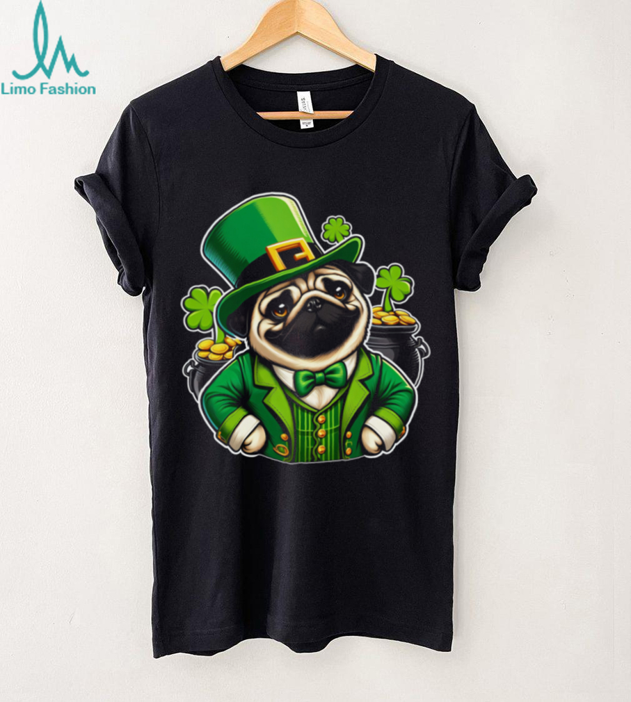 Lucky Leprechaun Pug St. Patrick’s Day T Shirt Lucky Leprechaun Pug St. Patrick’s Day T Shirt
