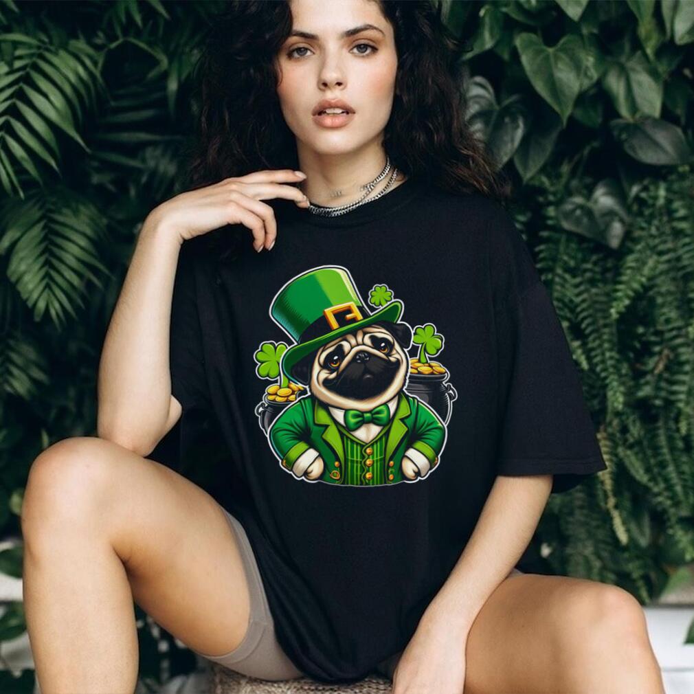 Lucky Leprechaun Pug St. Patrick’s Day T Shirt Lucky Leprechaun Pug St. Patrick’s Day T Shirt