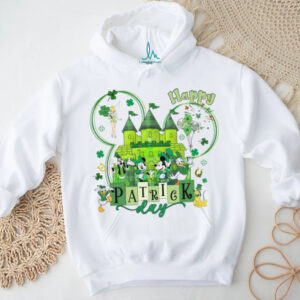 Magical Green Castle Mickey and Friends St. Patrick's Day Celebration Shirt