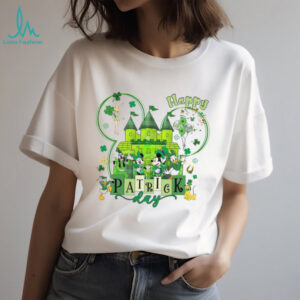 Magical Green Castle Mickey and Friends St. Patrick's Day Celebration Shirt