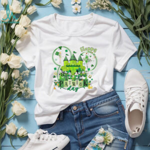 Magical Green Castle Mickey and Friends St. Patrick's Day Celebration Shirt