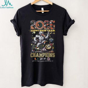 Miami Hurricanes 2026 Cotton Bowl Classic Champions T Shirt