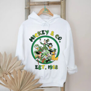 Mickey & Co. Est 1928 St. Patrick's Day Friends Green Squad T Shirt