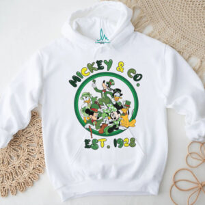 Mickey & Co. Est 1928 St. Patrick's Day Friends Green Squad T Shirt