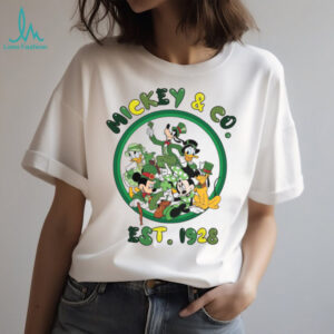 Mickey & Co. Est 1928 St. Patrick's Day Friends Green Squad T Shirt