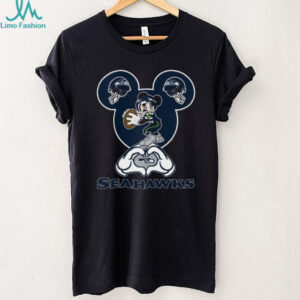 Mickey Mouse Seattle Seahawks Football Fan T Shirt