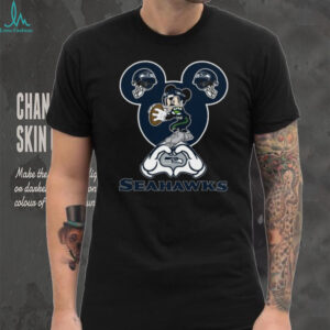 Mickey Mouse Seattle Seahawks Football Fan T Shirt