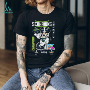 Mickey Mouse Seattle Seahawks Super Bowl LX Champions 2026 T Shirt