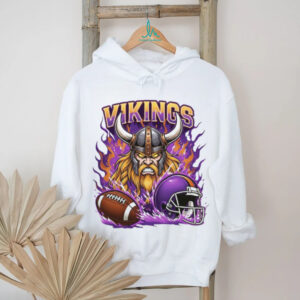 Minnesota Vikings Fierce Mascot & Helmet Shirt