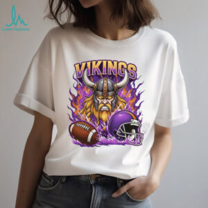 Minnesota Vikings Fierce Mascot & Helmet Shirt