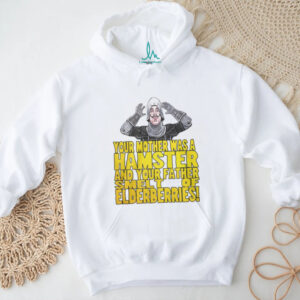Monty Python French Taunter “Your Mother Was A Hamster” Funny Quote T Shirt