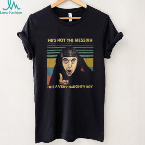 Monty Python Life of Brian “He's A Very Naughty Boy” Retro T Shirt