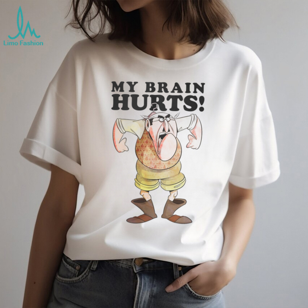 My Brain Hurts Mr. Gumby Monty Python Flying Circus T Shirt My Brain Hurts Mr. Gumby Monty Python Flying Circus T Shirt