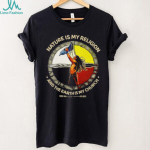 Nature Is My Religion Earth Is My Church Medicine Wheel T Shirt