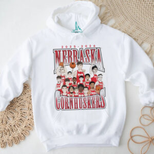 Nebraska Cornhuskers Basketball 2025 2026 Team Roster T Shirt