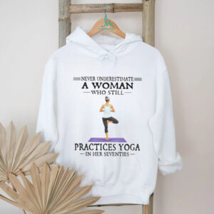 Never Underestimate A Woman Who Still Practices Yoga in her Seventies