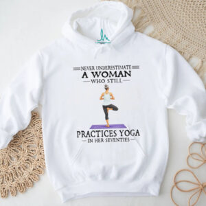 Never Underestimate A Woman Who Still Practices Yoga in her Seventies