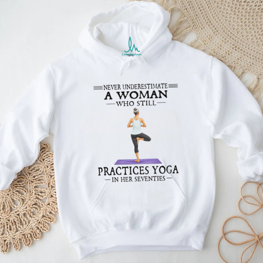 Never Underestimate A Woman Who Still Practices Yoga in her Seventies Never Underestimate A Woman Who Still Practices Yoga in her Seventies