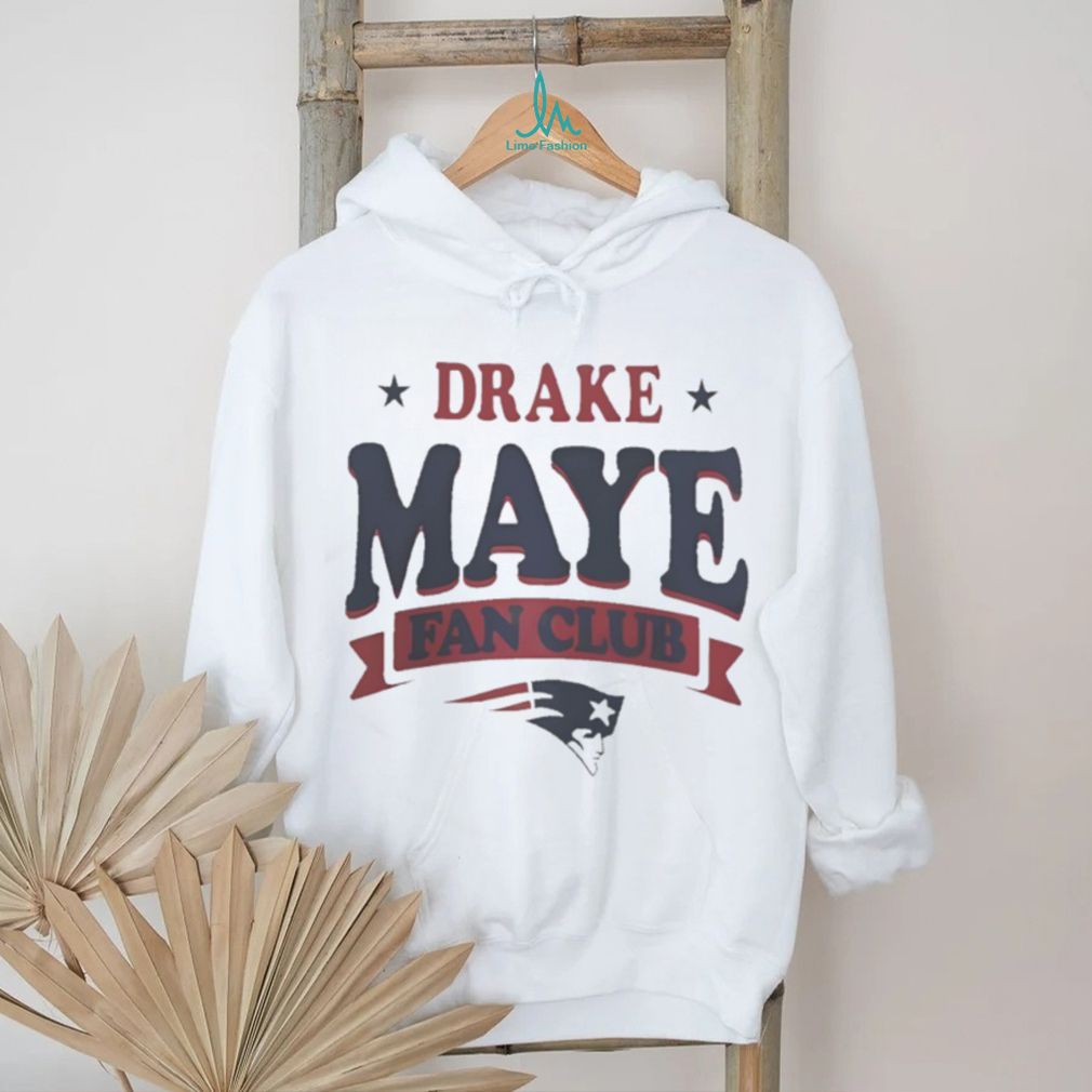 New England Patriots Drake Maye Fan Club Graphic T Shirt New England Patriots Drake Maye Fan Club Graphic T Shirt