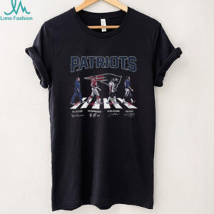 New England Patriots Legends Abbey Road Crossing Autograph Graphic Tee
