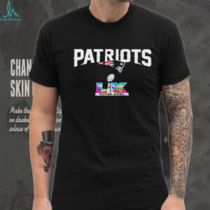 New England Patriots Super Bowl LIX Retro Logo Shirt
