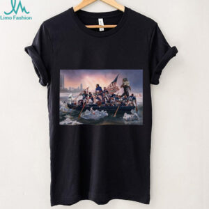 New England Patriots “Washington Crossing the Delaware” Parody Poster Art