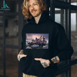 New England Patriots “Washington Crossing the Delaware” Parody Poster Art