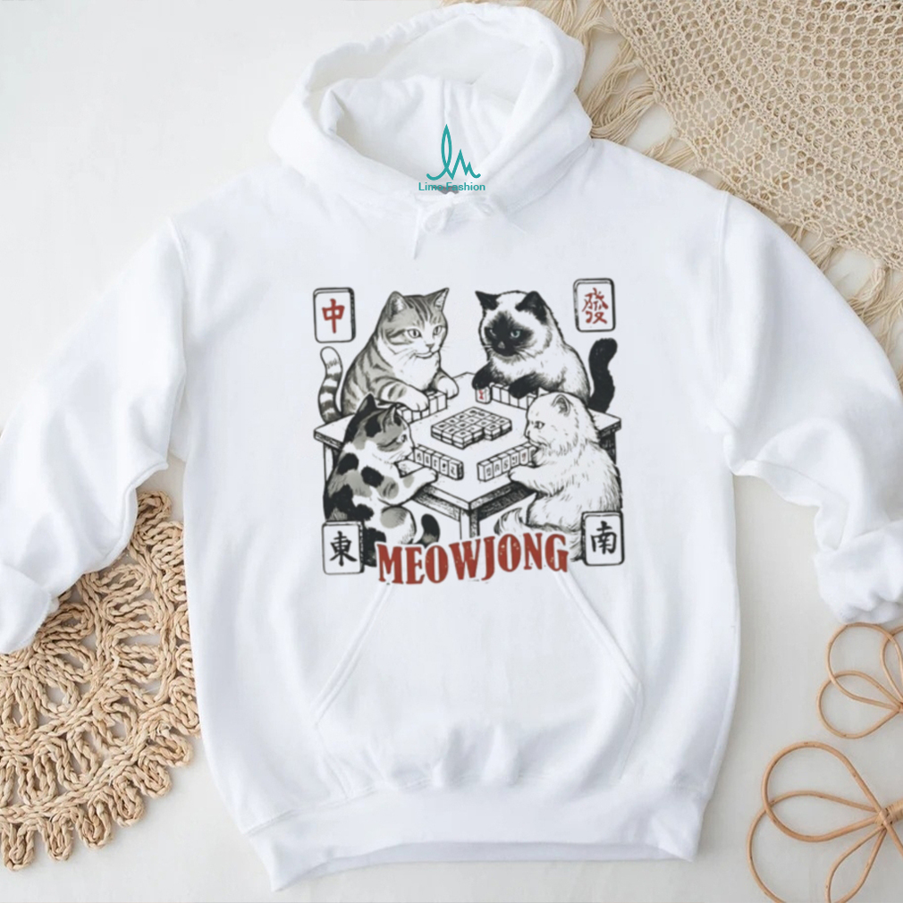 Official Cute Cats Playing Mah Jongg shirt Official Cute Cats Playing Mah Jongg shirt
