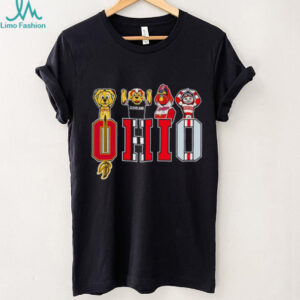 Ohio Sports Mascots “OHIO” Logo Fan T Shirt