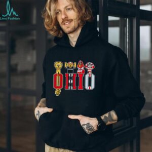 Ohio Sports Mascots “OHIO” Logo Fan T Shirt