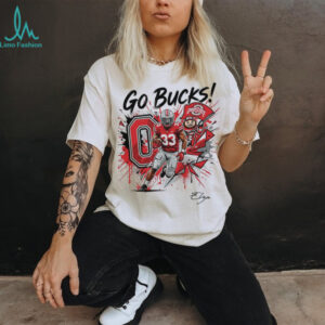 Ohio State Buckeyes Go Bucks! Football Fan Graphic Apparel