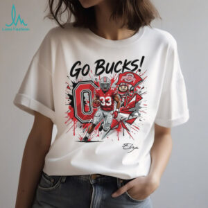 Ohio State Buckeyes Go Bucks! Football Fan Graphic Apparel