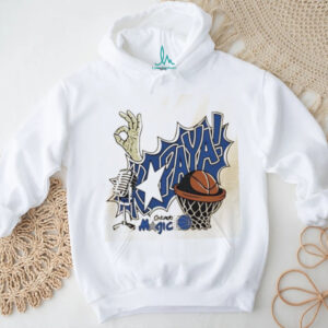 Orlando Magic Basketball Paya Cartoon Hand Graphic T Shirt Orlando Magic Basketball Paya Cartoon Hand Graphic T Shirt