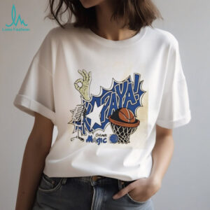 Orlando Magic Basketball Paya Cartoon Hand Graphic T Shirt