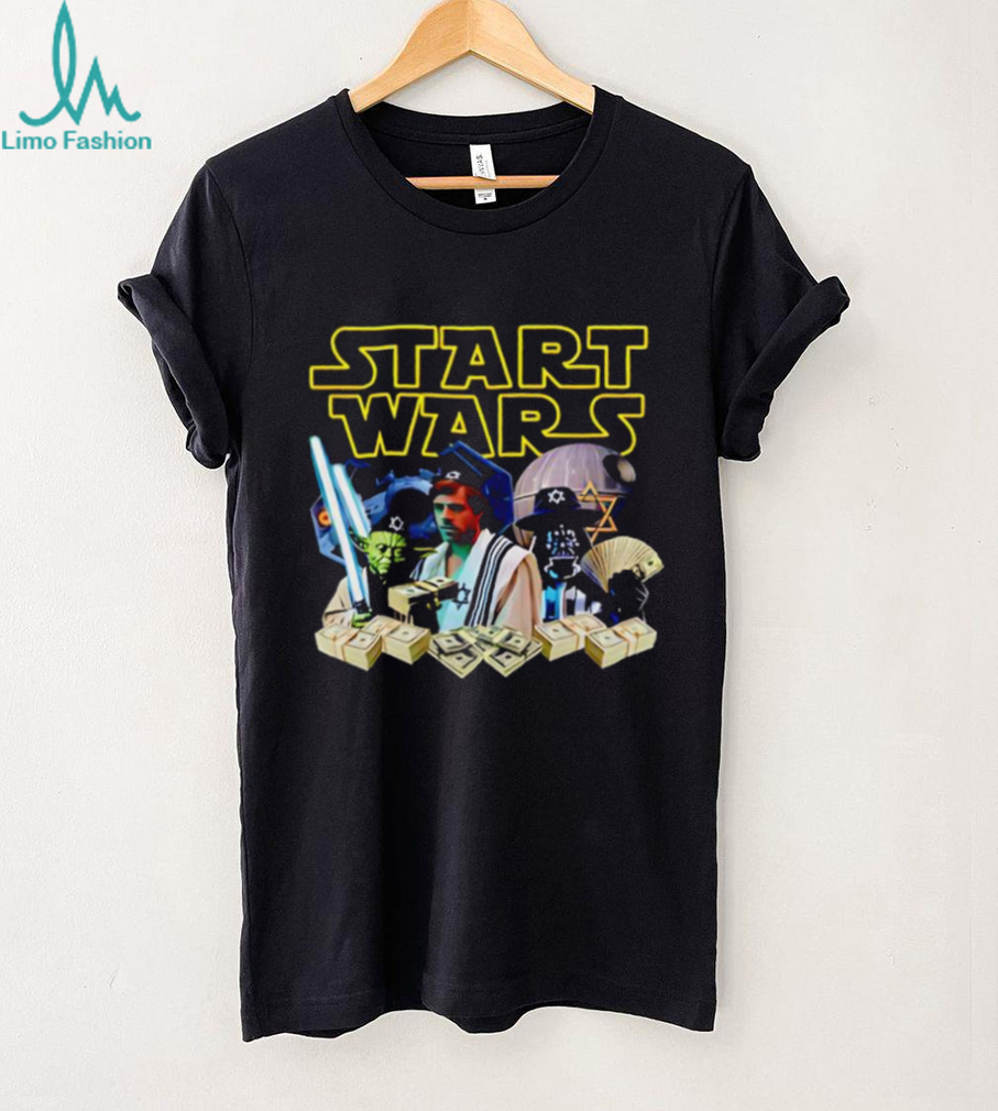 Parody Star Wars Characters with Money Stacks Graphic T Shirt Parody Star Wars Characters with Money Stacks Graphic T Shirt