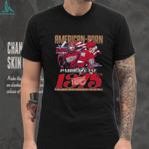Patrick Kane vs Mike Modano Detroit Red Wings Hockey signature shirt