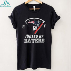 Patriots Logo Fueled By Haters Gas Gauge Funny Football T Shirt