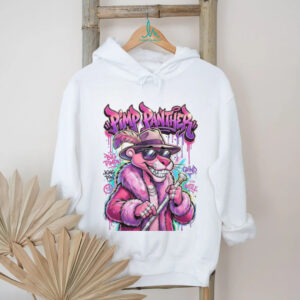 Pimp Panther Street Art Graffiti Style Pink Panther King Pin Tee