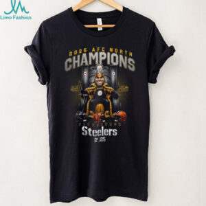 Pittsburgh Steelers 2025 AFC North Champions Kings Of The North T Shirt