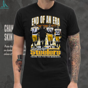 Pittsburgh Steelers End Of An Era Thank You For The Memories T Shirt