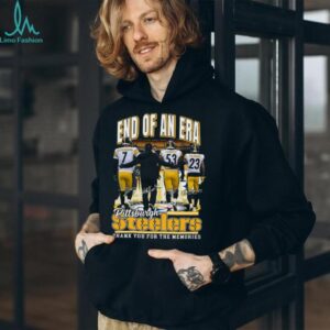 Pittsburgh Steelers End Of An Era Thank You For The Memories T Shirt