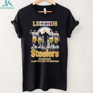 Pittsburgh Steelers Legends Forever Signature Memory T Shirt