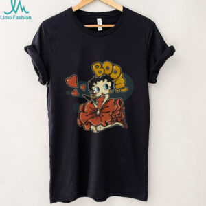 Retro Pin Up Girl “BOOM” Heart & Pistol Women's T Shirt