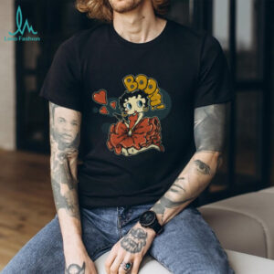 Retro Pin Up Girl “BOOM” Heart & Pistol Women's T Shirt