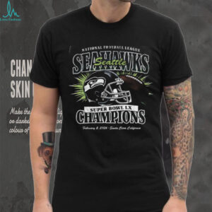 Retro Seattle Seahawks Super Bowl LX Champions Santa Clara 2026 Shirt