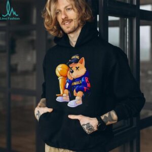 Sad Shiba Inu Basketball Finals Champions Trophy Shirt