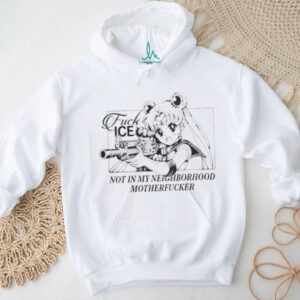Sailor Moon Anti ICE Not In My Neighborhood Political Tee